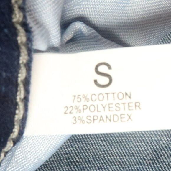 NVGTN NAVI BLUE HIGH RISE WAIST SKINNY JEAN SIZE SMALL NWT - Picture 3 of 10